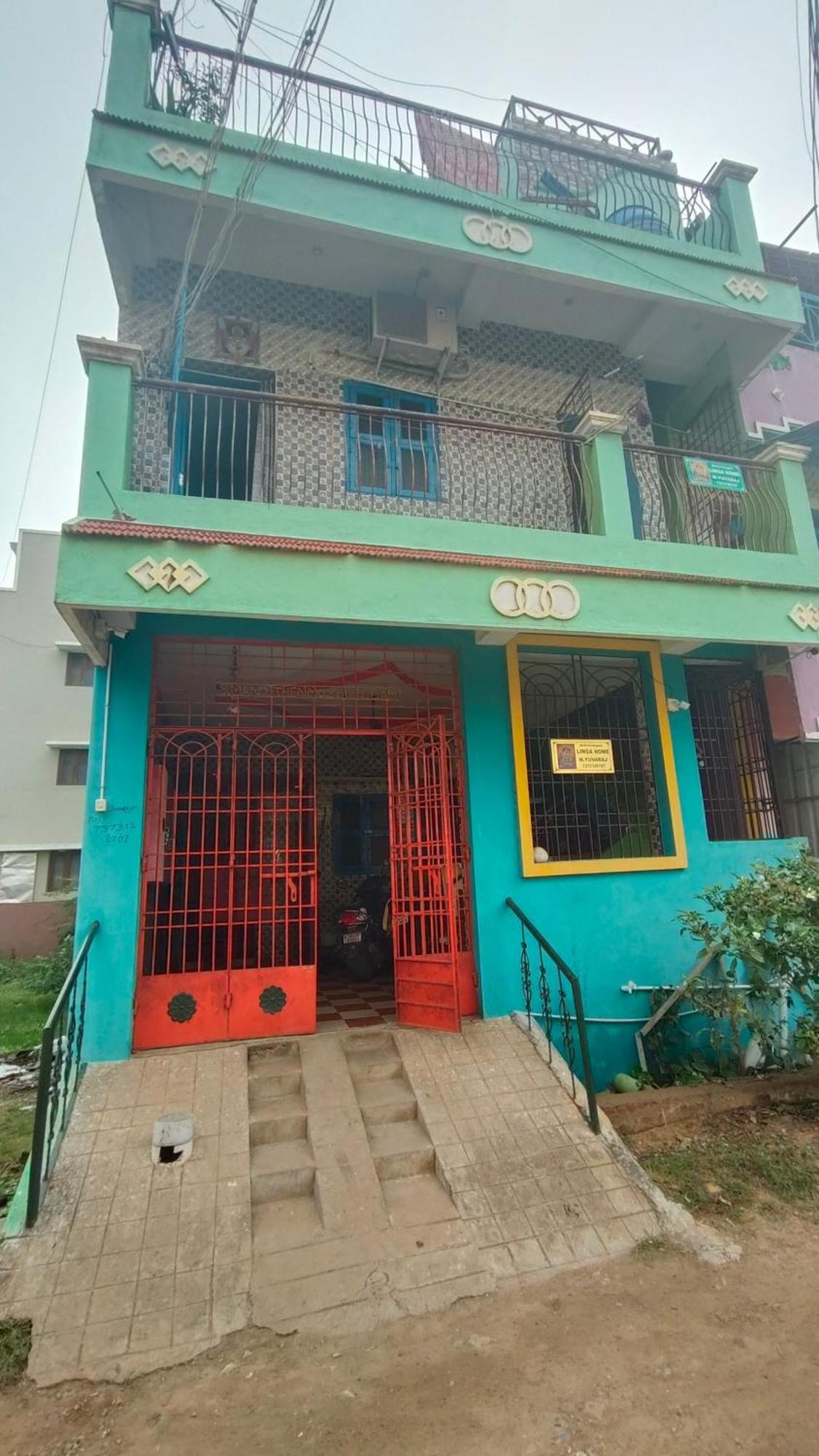 Linga Homestay 2Bhk Ground Floor Kanchipuram Buitenkant foto